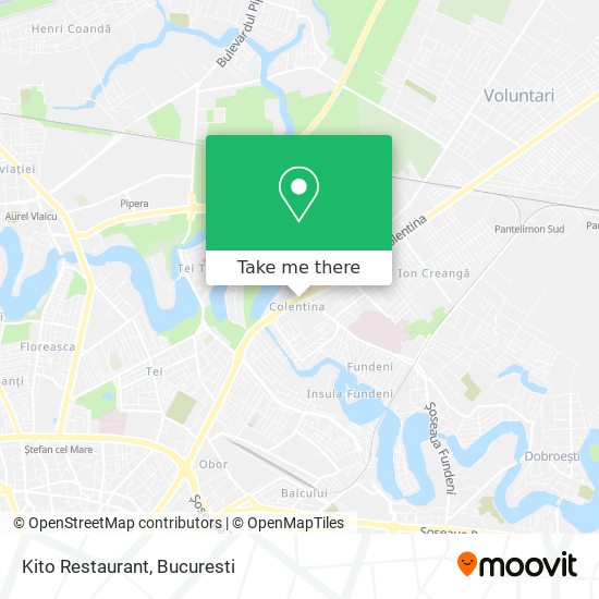 Kito Restaurant map