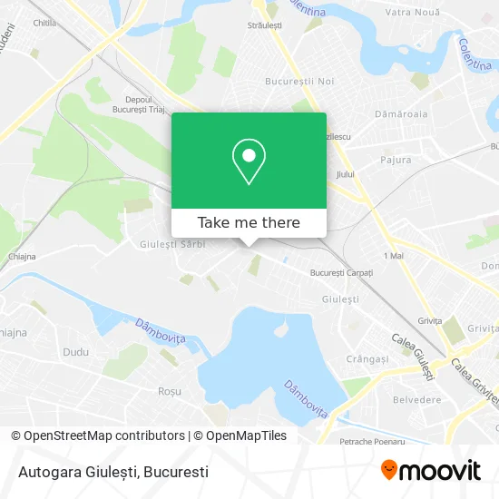 Autogara Giulești map