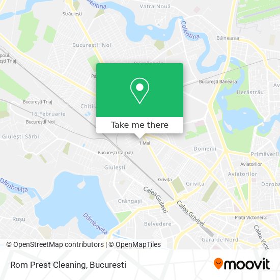 Rom Prest Cleaning map