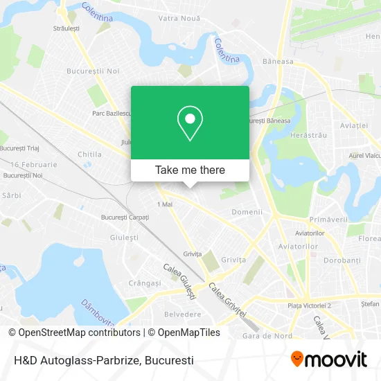 H&D Autoglass-Parbrize map