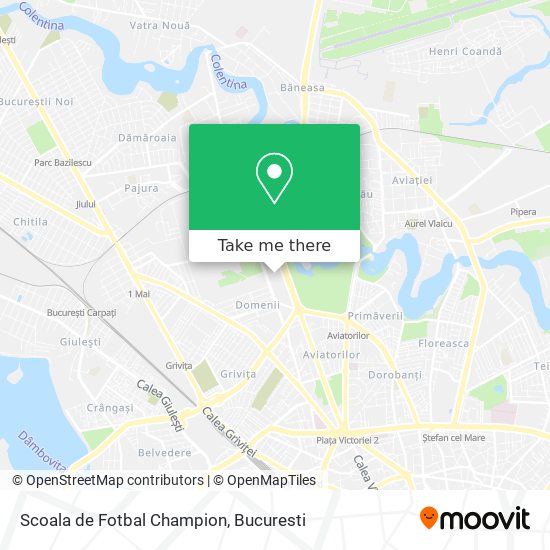 Scoala de Fotbal Champion map