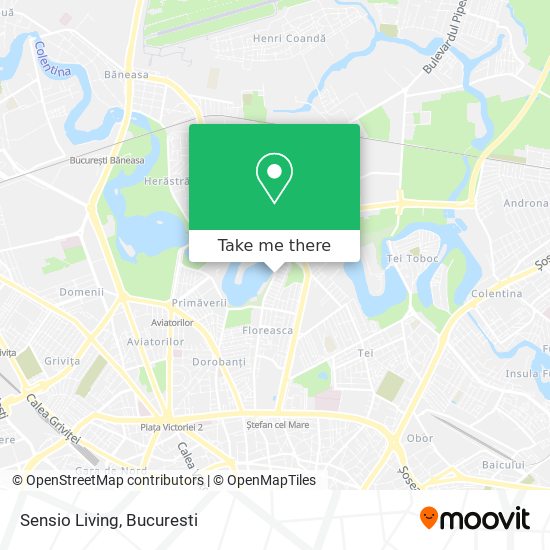 Sensio Living map