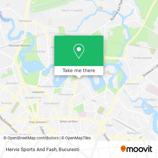 Hervis Sports And Fash map
