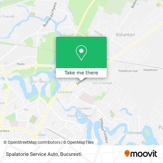 Spalatorie Service Auto map