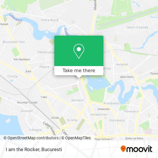 I am the Rocker map