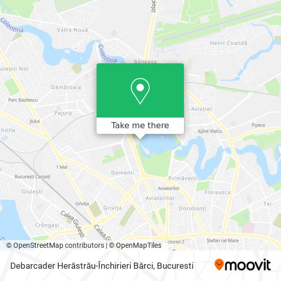 Debarcader Herăstrău-Închirieri Bărci map