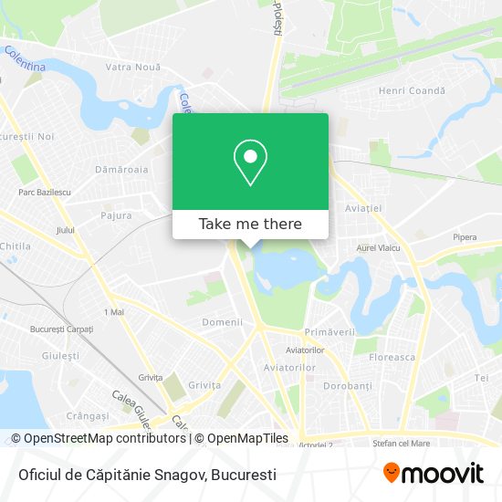 Oficiul de Căpitănie Snagov map