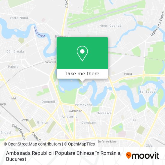 Ambasada Republicii Populare Chineze în România map