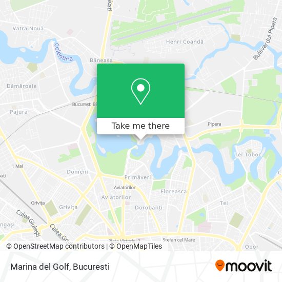 Marina del Golf map