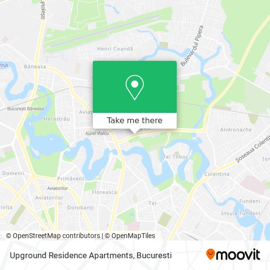 Upground Residence Apartments map