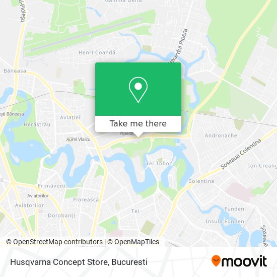 Husqvarna Concept Store map