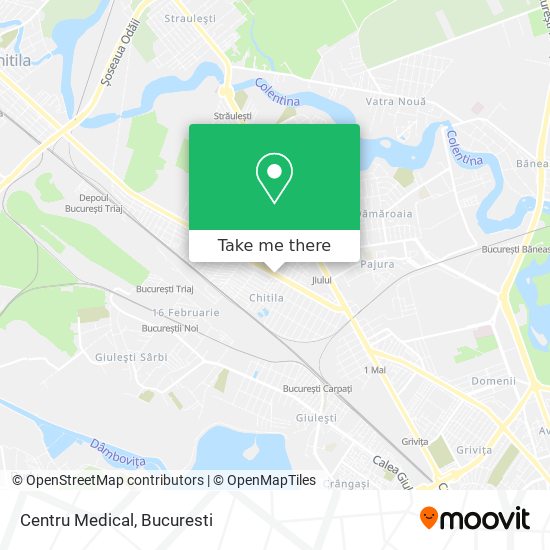 Centru Medical map
