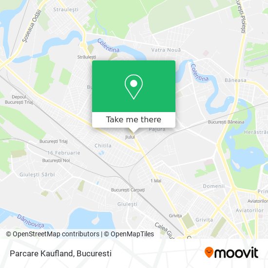 Parcare Kaufland map