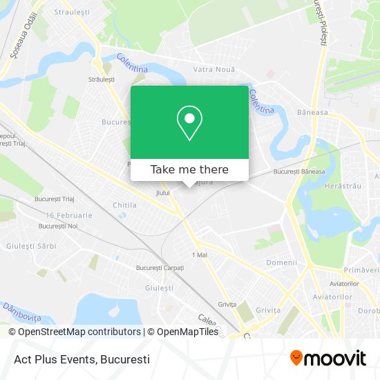 Act Plus Events map