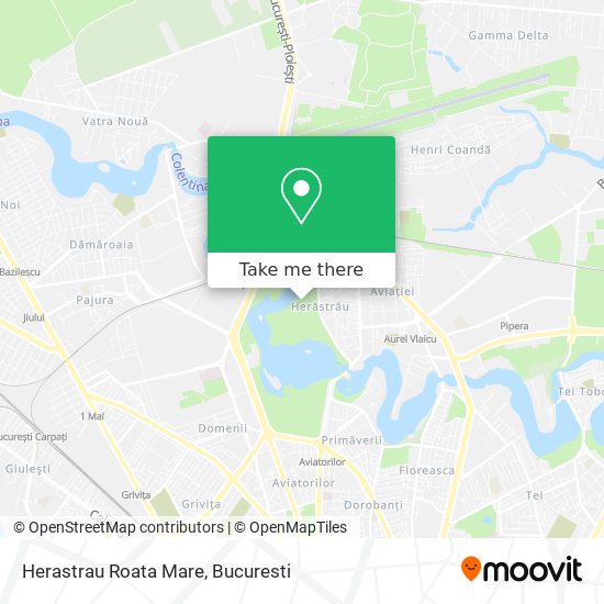 Herastrau Roata Mare map