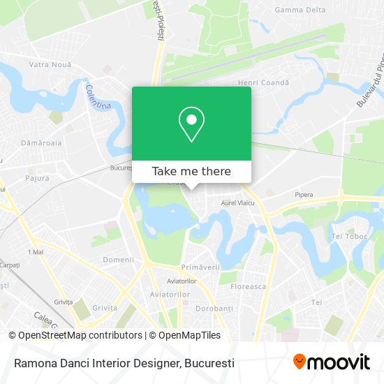 Ramona Danci Interior Designer map