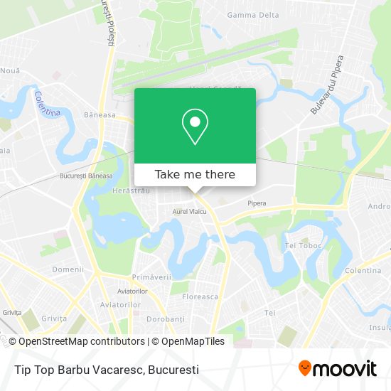 Tip Top Barbu Vacaresc map
