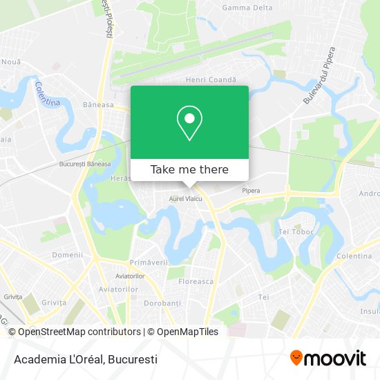 Academia L'Oréal map