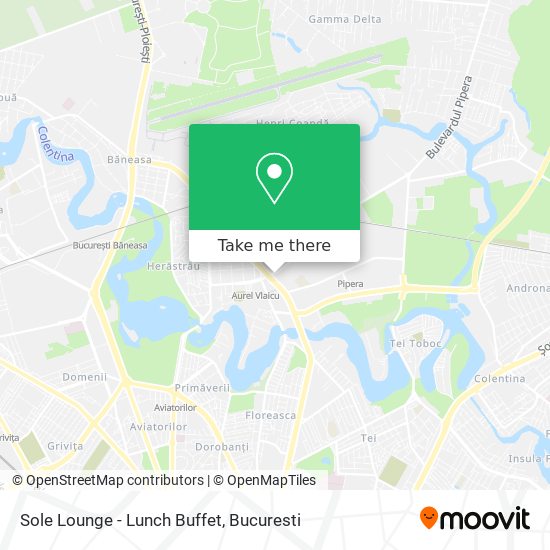 Sole Lounge - Lunch Buffet map
