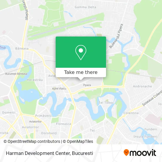 Harman Development Center map