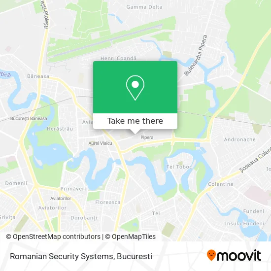 Romanian Security Systems map