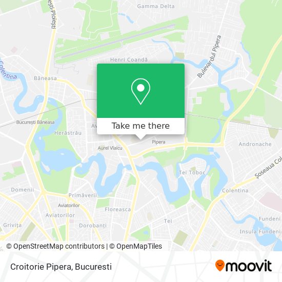 Croitorie Pipera map