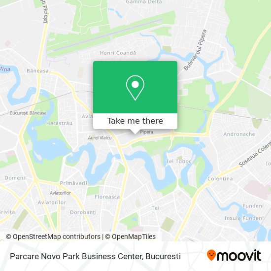 Parcare Novo Park Business Center map