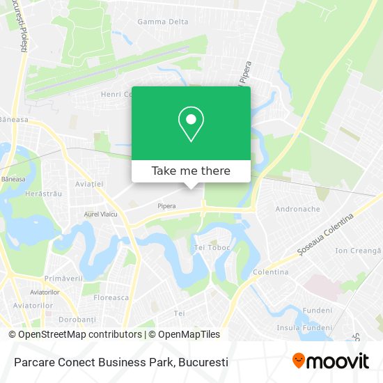 Parcare Conect Business Park map