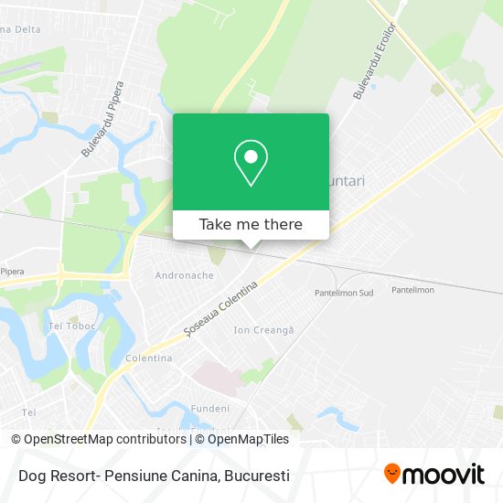 Dog Resort- Pensiune Canina map