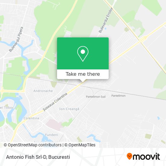 Antonio Fish Srl-D map