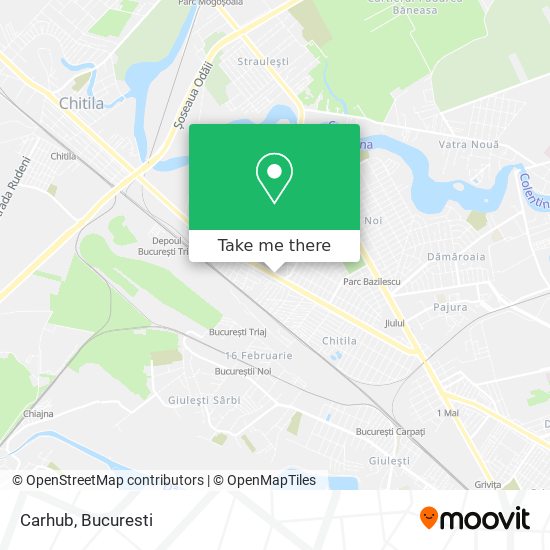 Carhub map