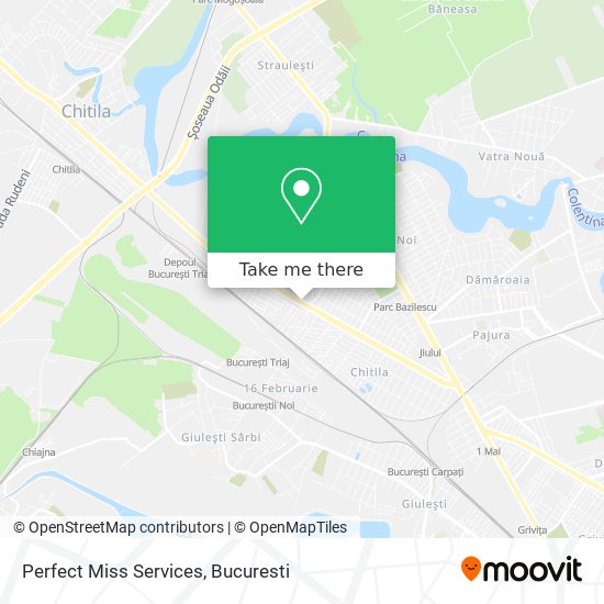 Perfect Miss Services map