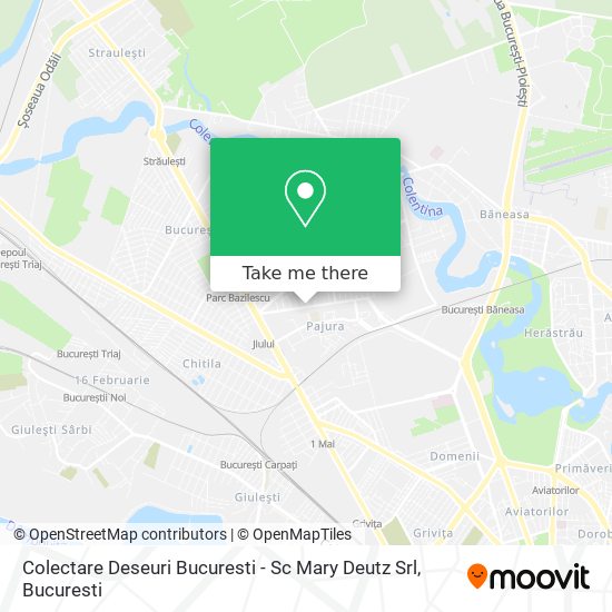 Colectare Deseuri Bucuresti - Sc Mary Deutz Srl map