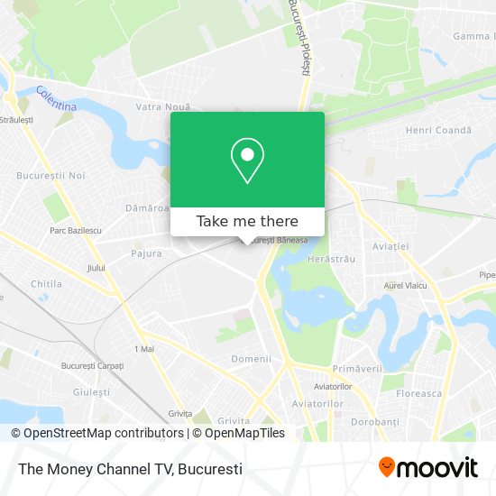 The Money Channel TV map