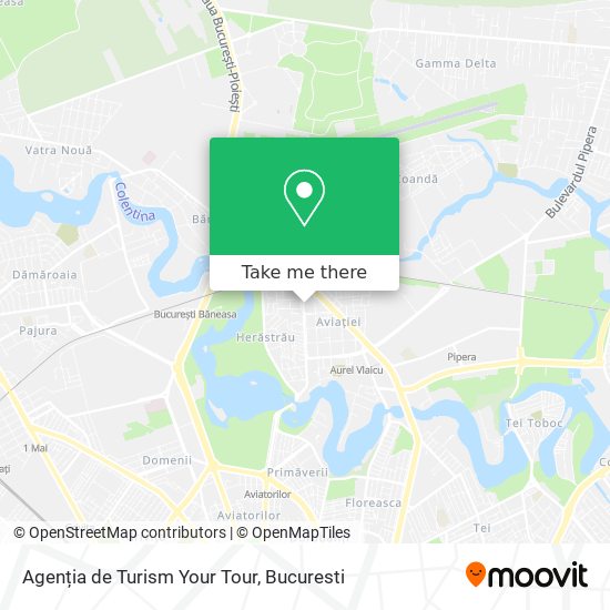Agenția de Turism Your Tour map