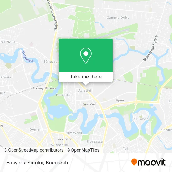 Easybox Siriului map