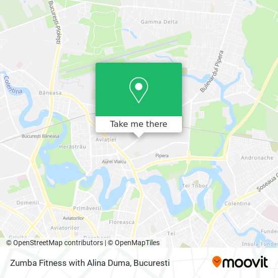 Zumba Fitness with Alina Duma map