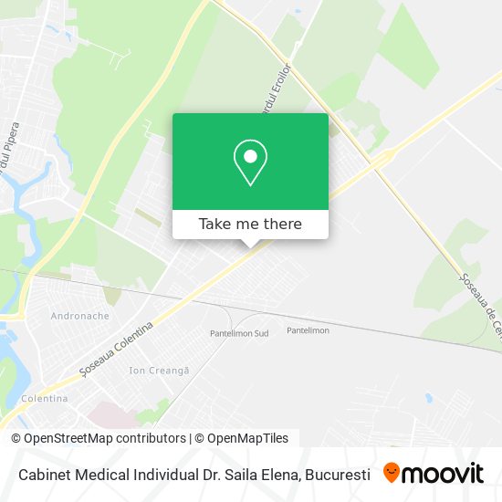 Cabinet Medical Individual Dr. Saila Elena map