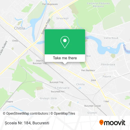 Școala Nr. 184 map