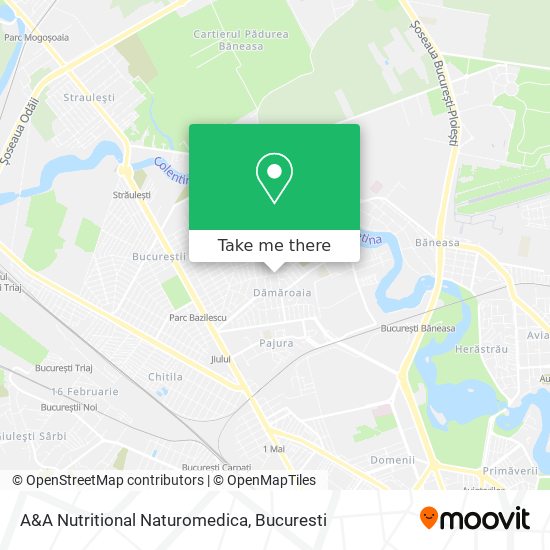 A&A Nutritional Naturomedica map