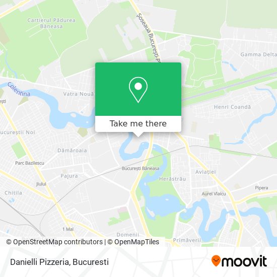Danielli Pizzeria map