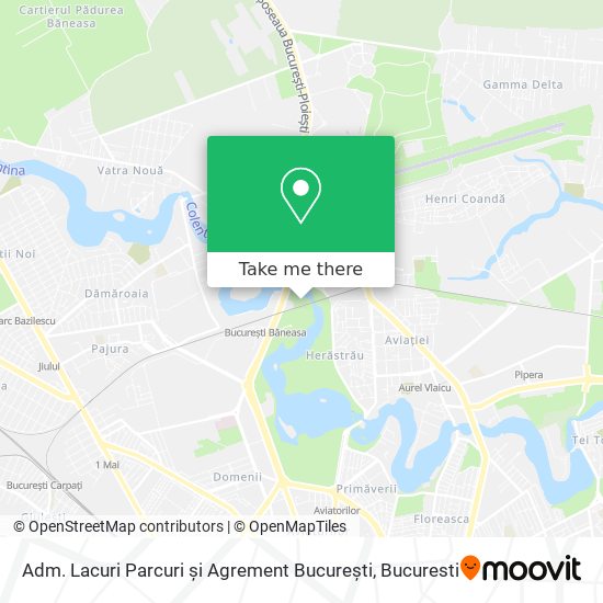 Adm. Lacuri Parcuri și Agrement București map
