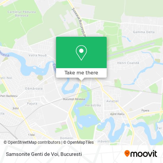 Samsonite Genti de Voi map