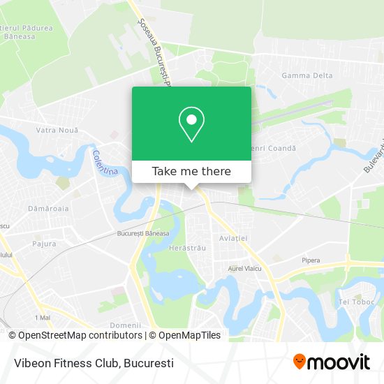 Vibeon Fitness Club map