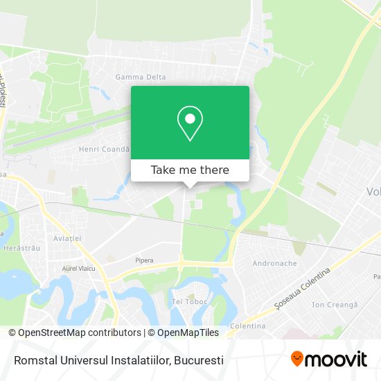 Romstal Universul Instalatiilor map