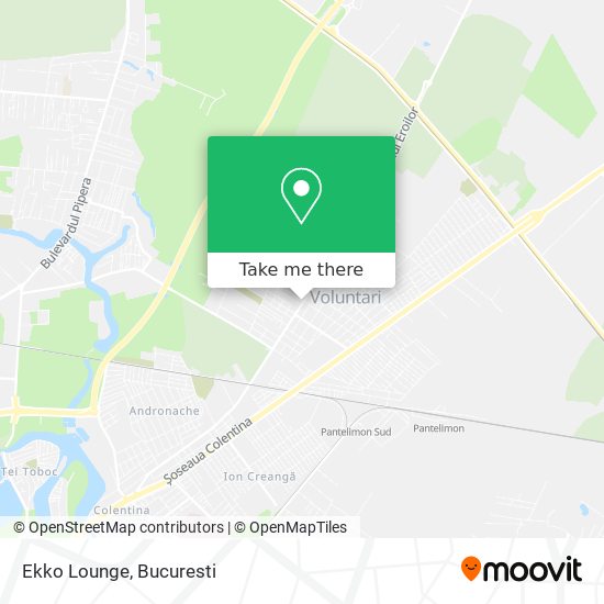 Ekko Lounge map