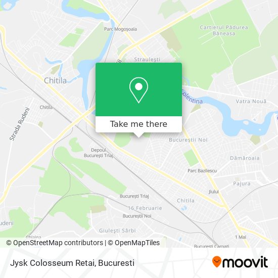 Jysk Colosseum Retai map