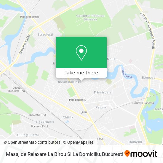 Masaj de Relaxare La Birou Si La Domiciliu map