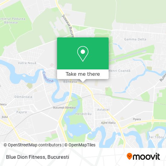 Blue Dion Fitness map