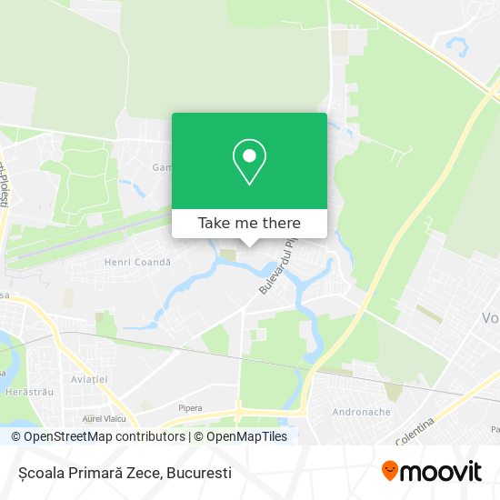 Școala Primară Zece map